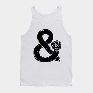 Amperhand in black Tank Top